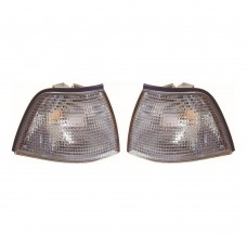BMW 3 Series 1994-2001 Clear Front Indicator Lamps Both Sides